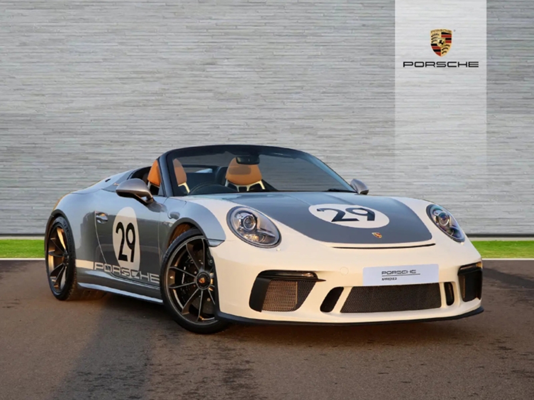 Porsche 991 Speedster GT Heritage Design Package Silver Metallic