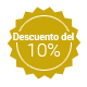 Diez por ciento de descuento Diez por ciento de descuento