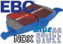 EBC BLUE NDX Track / Race Brake Pads EBC BLUE NDX Track / Race Brake Pads