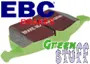 EBC GREEN 系列高级街道用刹车片