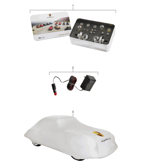 Diagram 001-005 Porsche 911/912 (1965-1989) Accesorios y otros