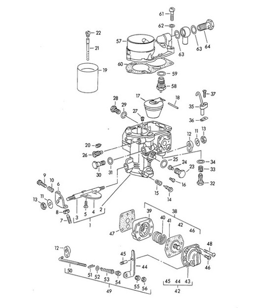 Diagram 107-020 Porsche 991 GT3 RS 4.0L (500PS) Motor