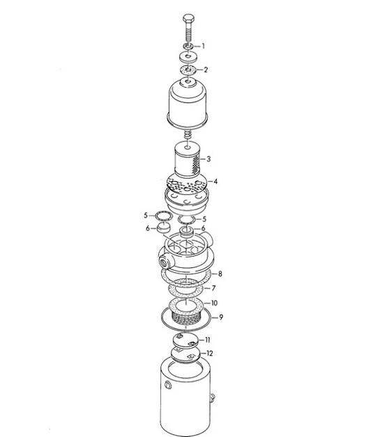 Diagram 107-055 Porsche Cayman 987C/981C (2005-2016) Engine