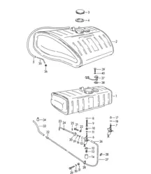 油箱 356, 356A 1950-1959