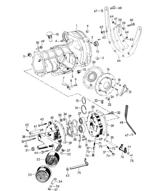 Diagram 302-010 Porsche 992 Carrera 2  3.0L 