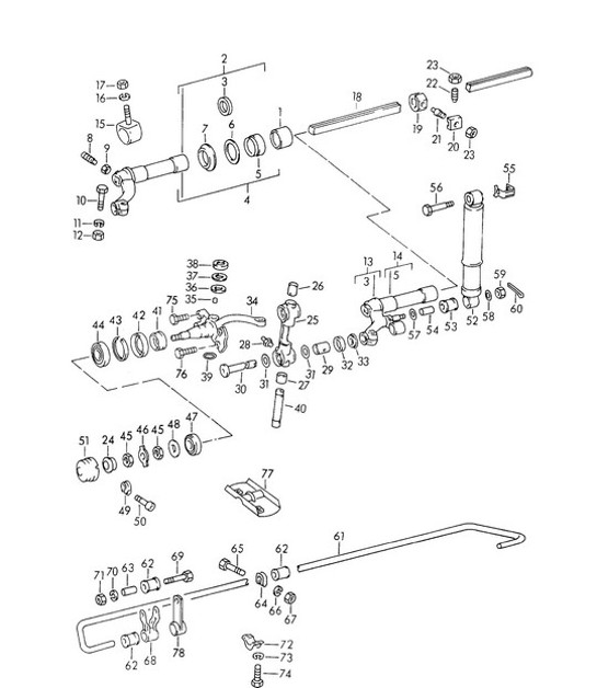 Diagram 401-000 Porsche Macan GTS Gasolina 2.9L V6 380 CV 