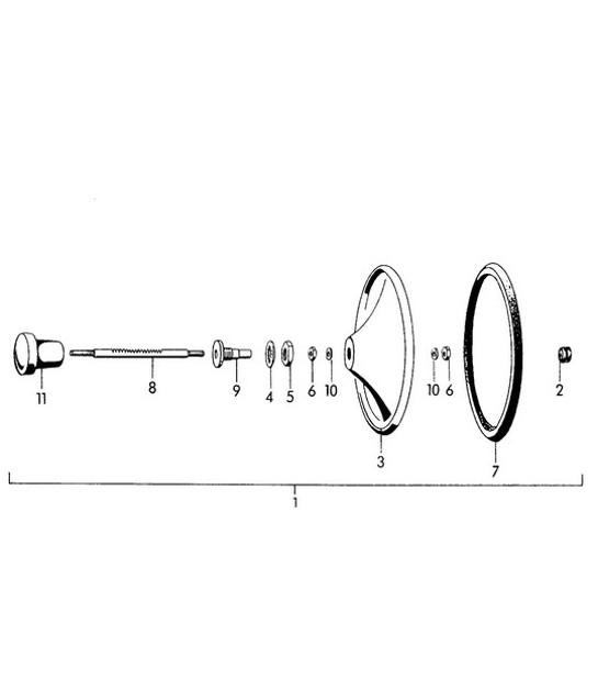 Diagram 813-000 Porsche Boxster 987 2.7L 2005-08/2008 Carrosserie