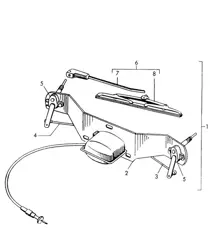 Sistema tergicristallo (Modello: 356 SPEEDSTER) 356 1950-55