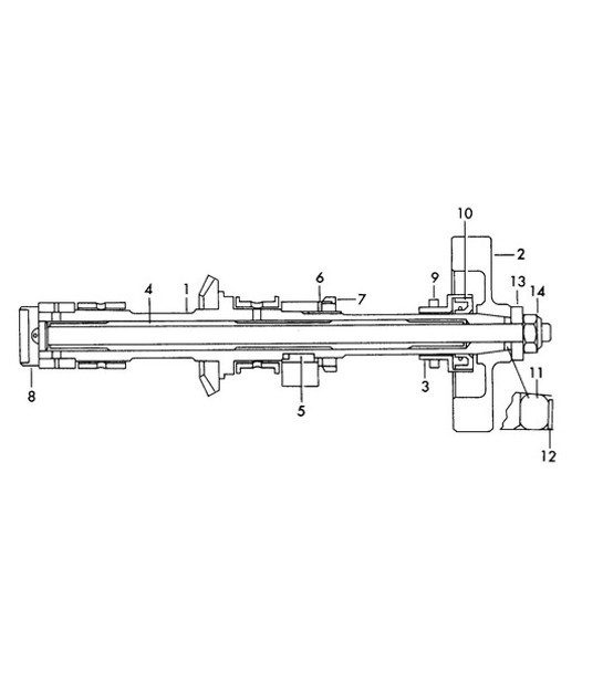Diagram 103-030 Porsche 991 (911) MK2 2016-2019 Engine