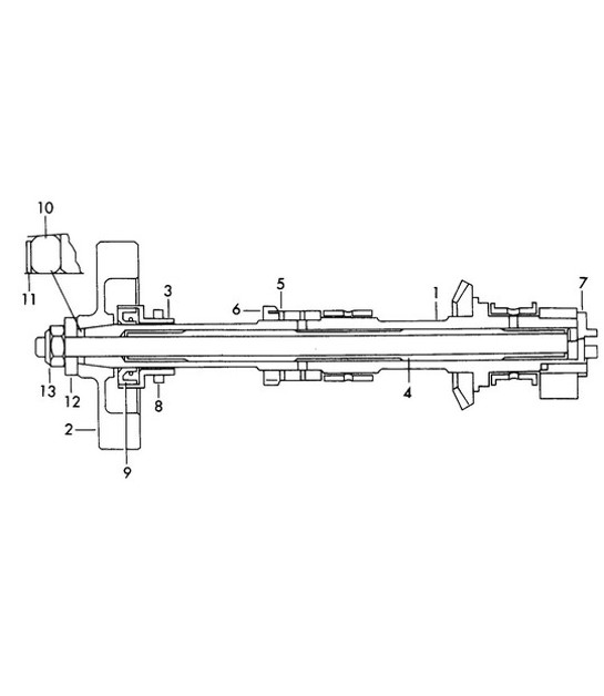 Diagram 103-035 Porsche 911 & 912 (1965-1989) Engine