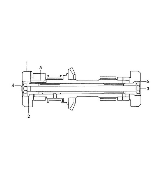 Diagram 103-040 Porsche 991 (911) MK2 2016-2019 Engine