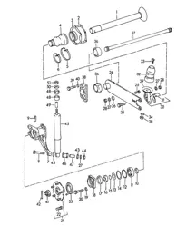 Rear axle 356B / 356C 1960-1965