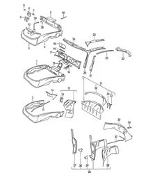 内饰板 356B / 356C 1960-1965