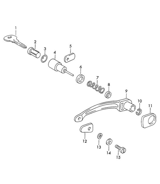 Diagram 804-001 Porsche 997 (911) MK1 2005-2008 Karosserie