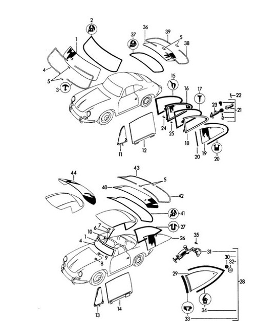 Diagram 805-000 Porsche 卡宴 E-Hybrid V6 3.0 升 V6 340 马力 