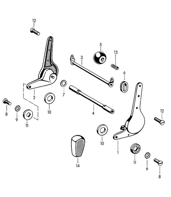 Diagram 808-015 Porsche 911 & 912 (1965-1989) Body