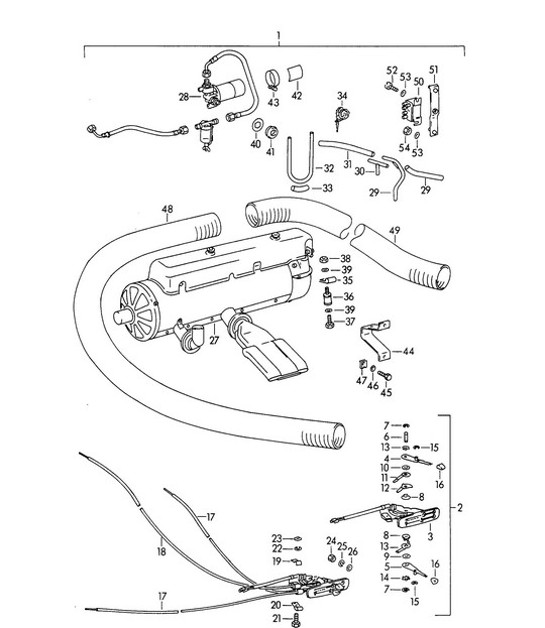 Diagram 813-015 Porsche Taycan 4S Cross Turismo 