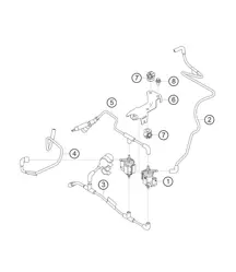 Vaccum lines 718 Cayman GT4 RS Clubsport 2020-2024