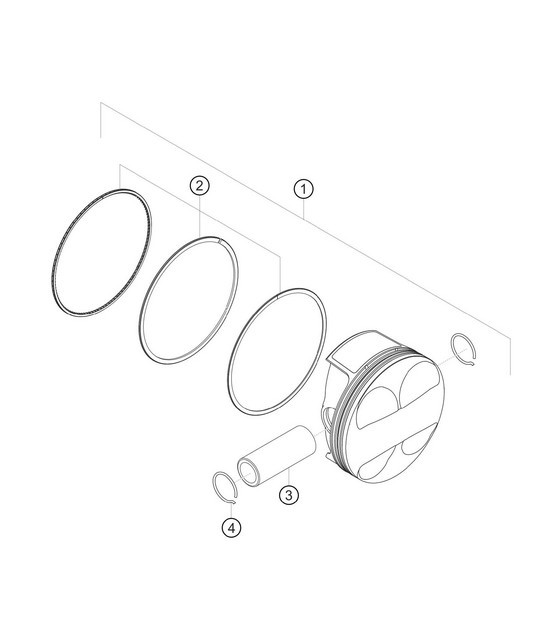 Diagram 1.1-04 Porsche 996 C4 3.4L 1997-08/01 Engine