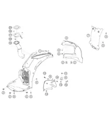 轮拱 718 Cayman GT4 RS Clubsport 2020-2024