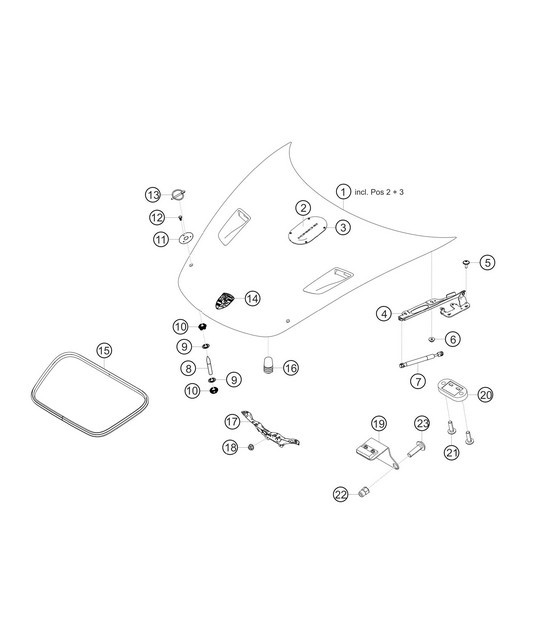 Diagram 8.8-18 Porsche Panamera 4S V8 4.8L Body