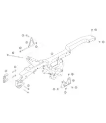 Support frame 718 Cayman GT4 RS Clubsport 2020-2024