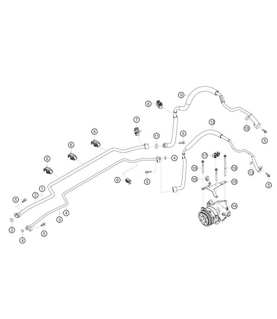 Diagram 8.8-34 Porsche Boxster 987 2.7L 2005 -08/08 Karosserie