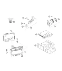 Unités de contrôle BCM 718 Cayman GT4 RS Clubsport 2020-2024