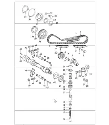valve control left 911 1965-69