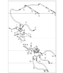 fuel pump (HARDI) and fuel filter 911 T/E/S 1969 ONWARDS