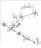Front Axle, Steering  911 & 912 (1965-1989)