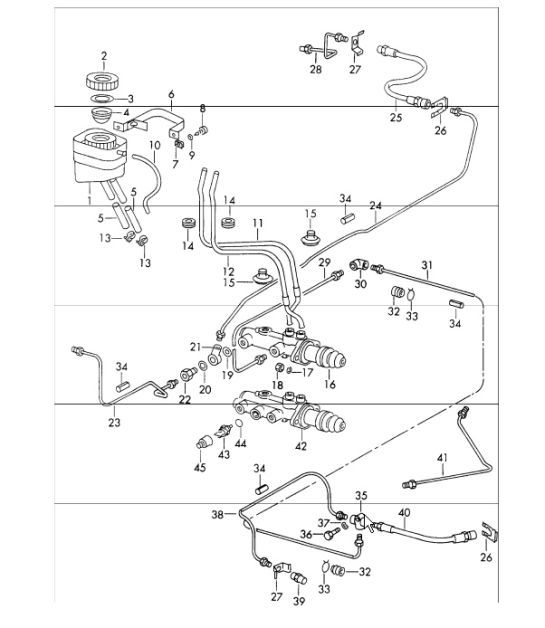 Diagram 604-05 Porsche Cayenne Turbo E-Hybrid Coupe with GT Package V8 4.0 739Hp 