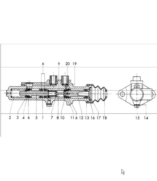 Diagram 604-20 Porsche 964 (911) TURBO 3.6L 1991-93 Wheels, Brakes
