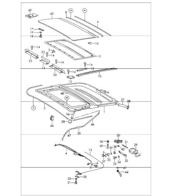 Diagram 811-00 Porsche Cayenne Turbo E-Hybrid Coupé con pacchetto GT V8 4.0 739 CV 