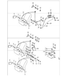 seat belt 911 1969 onwards