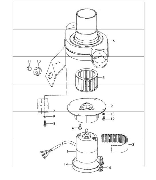 Diagram 813-10 Porsche 924S 2.5L 1988 