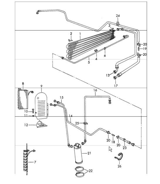 Diagram 813-60 Porsche 991 (911) MK1 2012-2016 Body