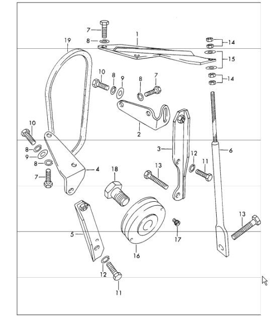 Diagram 813-70 Porsche 991 (911) MK1 2012-2016 Body