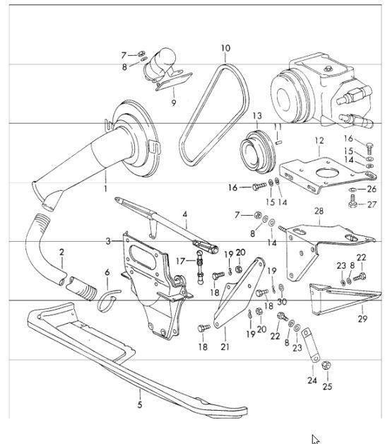 Diagram 813-85 Porsche Cayenne Coupe V6 3.0L 353Hp 