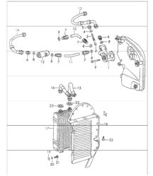 Motorschmierungs-Nebenaggregate für TYP 901/10 911S BIS 1971 Motorschmierungs-Nebenaggregate für TYP 901/10 911S BIS 1971
