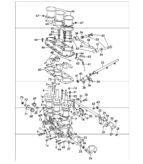 Diagram 107-10 Porsche Cayenne Turbo 4.5L 2003>> Engine