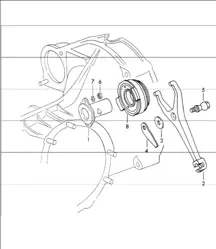 clutch release for 911 UPTO 1971