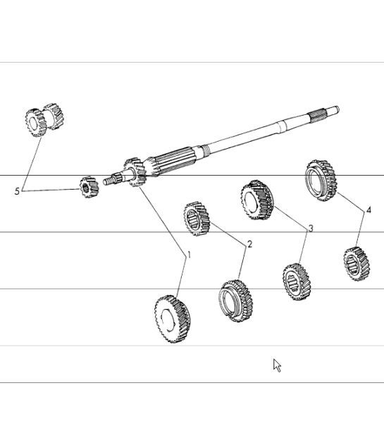 Diagram 303-20 Porsche Cayenne Coupe E-Hybrid V6 3.0L 340Hp 