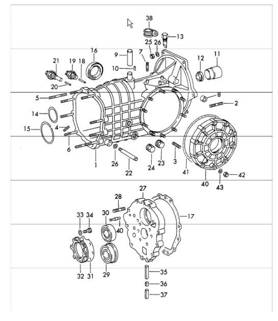 Diagram 307-20 Porsche Macan GTS Petrol 2.9L V6 440Bhp 