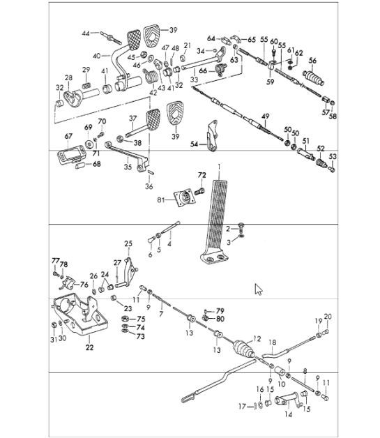 Diagram 702-00 Porsche Cayenne V6 3.0L benzina 340 CV 