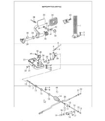 Pedals for Left-Hand Drive cars 911 1970-73 SPM Pedals for Left-Hand Drive cars 911 1970-73 SPM