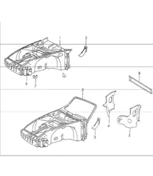 Body front section 911 1970-73