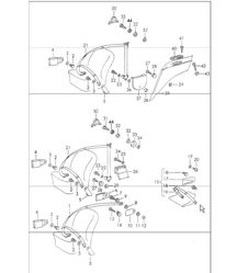 Seat belt 911 1970-73
