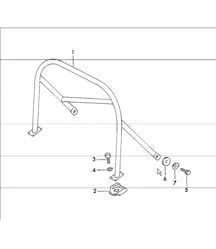 Roll bar 911 1970-73