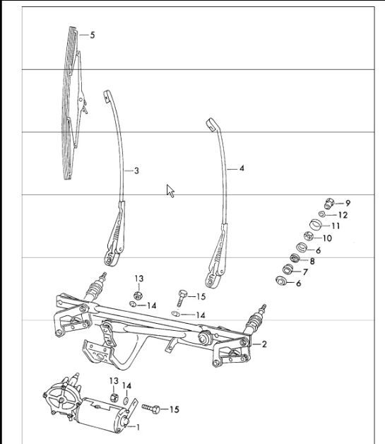 Diagram 904-00 Porsche Cayenne 3.2L V6 2003>> Electrical equipment